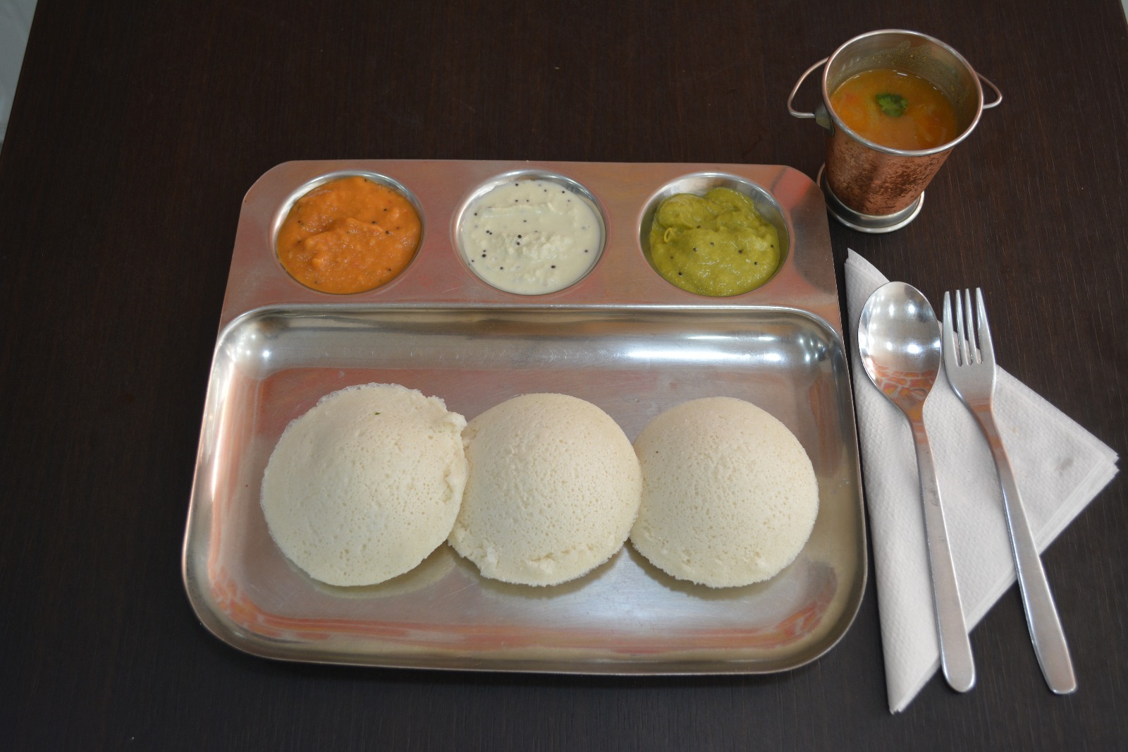 Plain Idli (3 Pcs)