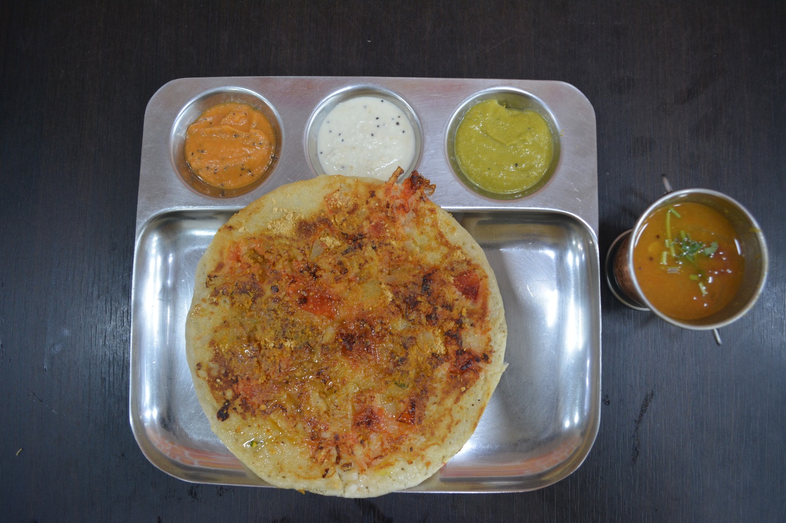 Onion & Tomato Uthappam
